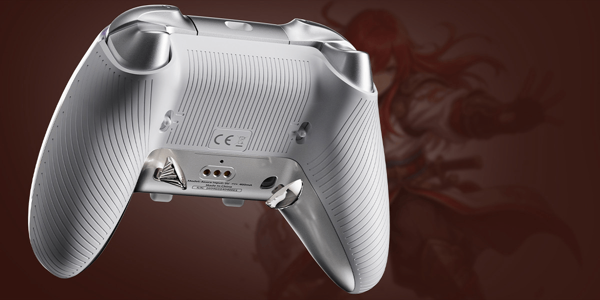 GamePower Asura Kablosuz Beyaz RGB TMR Gamepad (2.4G, Bluetooth, Kablolu) (PC Uyumlu & Taşıma Çantası Hediyeli) 
